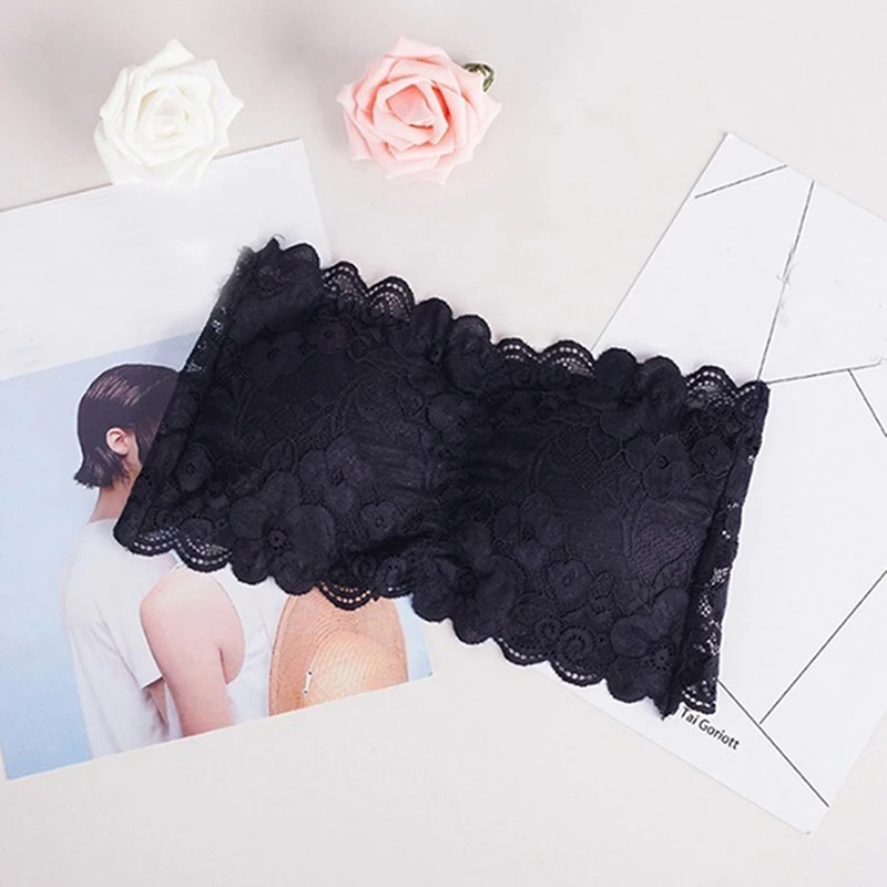 Бюстгальтер женский кружевной с цветочным принтом пикантный топ-бандо без