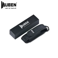 wuben as5 flashlight nylon adjustable storage bag 6x1 2 for c3 e10 l50 to40r to46r to60r etc