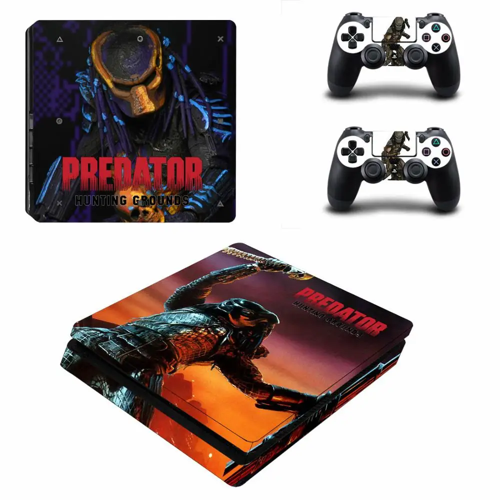 Тонкая наклейка на консоль и контроллер PS4 стикер для геймпада PlayStation 4 Охотничья