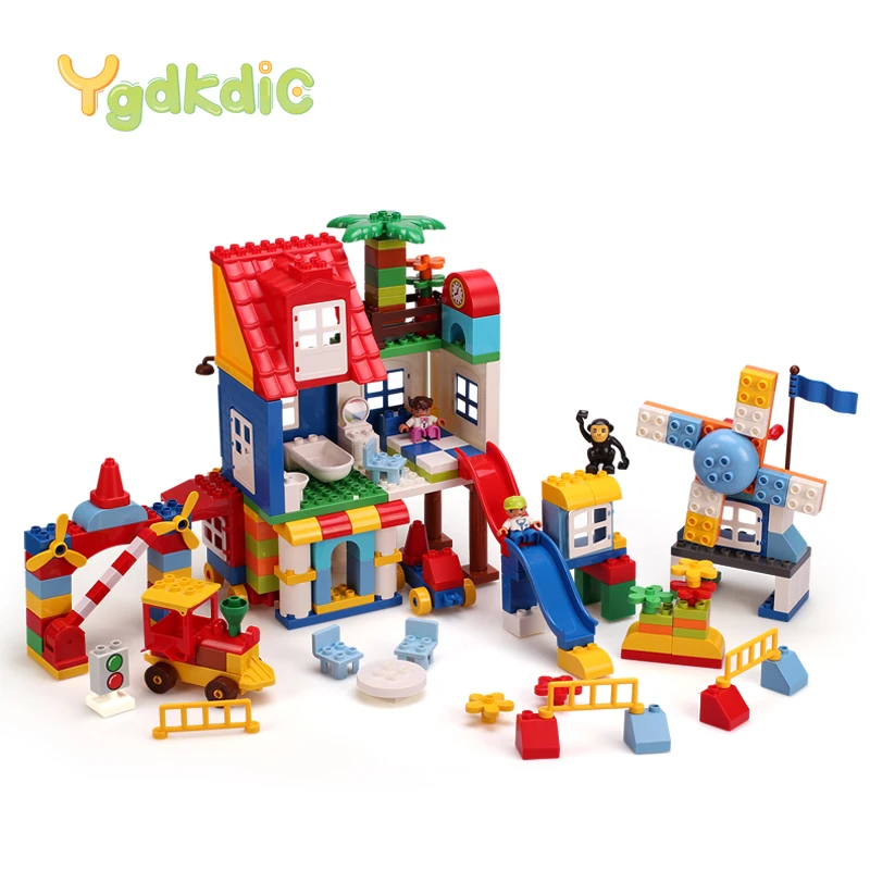 

LEGO big granule building blocks dream and grow up happily