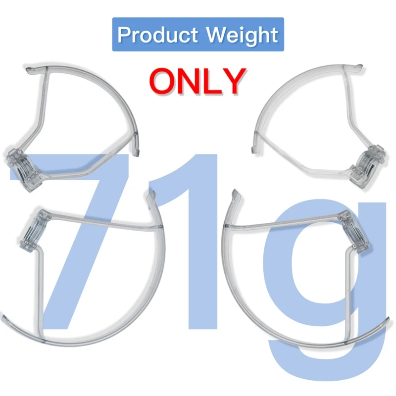 

Drone Propeller Guards Anti-collision Blades Protection Cover Suitable for FPV