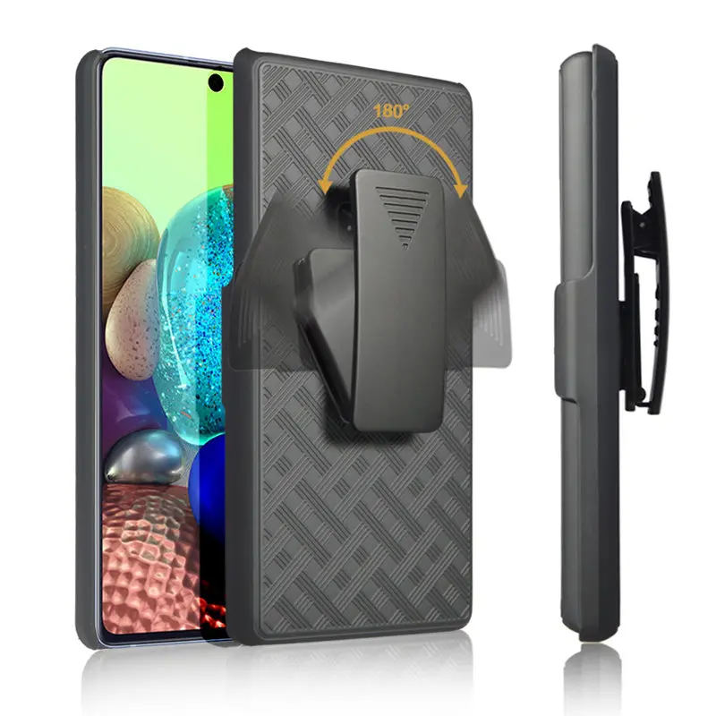 

Бег Спорт кобура задняя крышка чехол для Samsung A71 5G поворотный чехол с зажимом для крепления на поясной ремень для Galaxy A71 5G A716 A716U наручный держ...