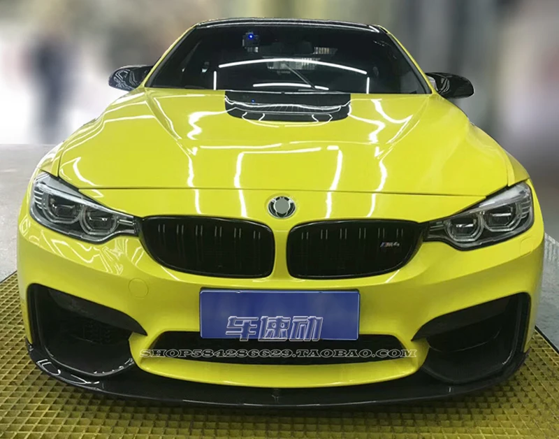 2 шт. разветвители для переднего бампера из углеродного волокна BMW 3 серии F80 M3 4 F82
