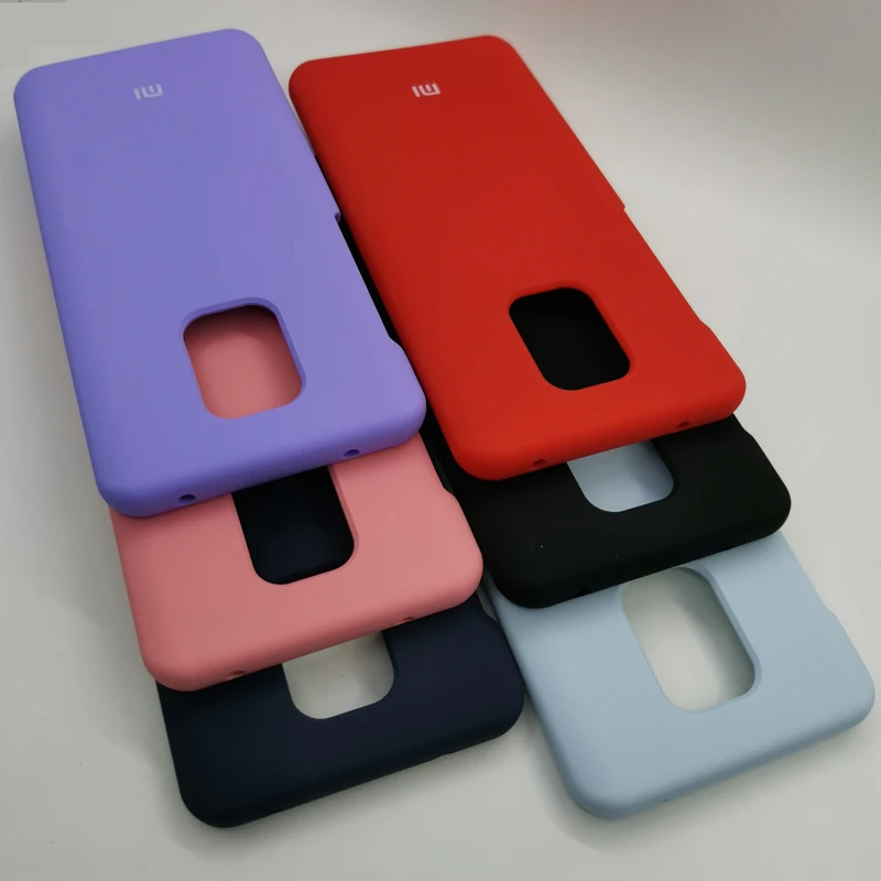 Силиконовый чехол для Xiaomi Mi Note 10 Lite Redmi 9 Pro Max шелковистый с покрытием Soft-Touch