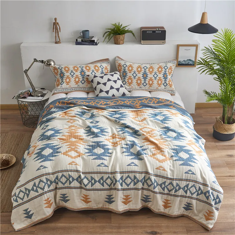 

popular indian dreamcatcher cotton throw blanket cotton bedspread children nap blanket