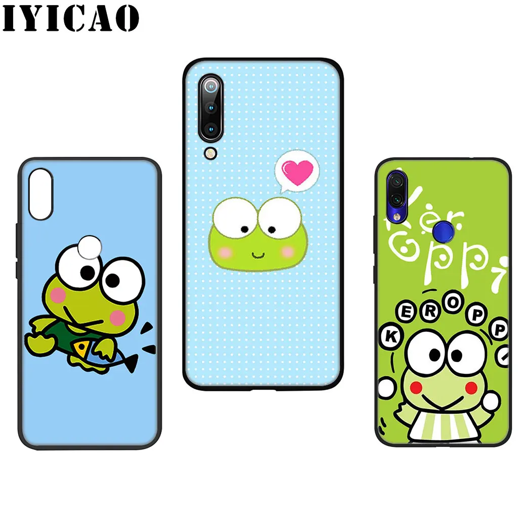 IYICAO Милая мультяшная лягушка Keroppi Мягкий силиконовый чехол для Xiaomi 9 8 SE A2 Lite A3 9T Pro
