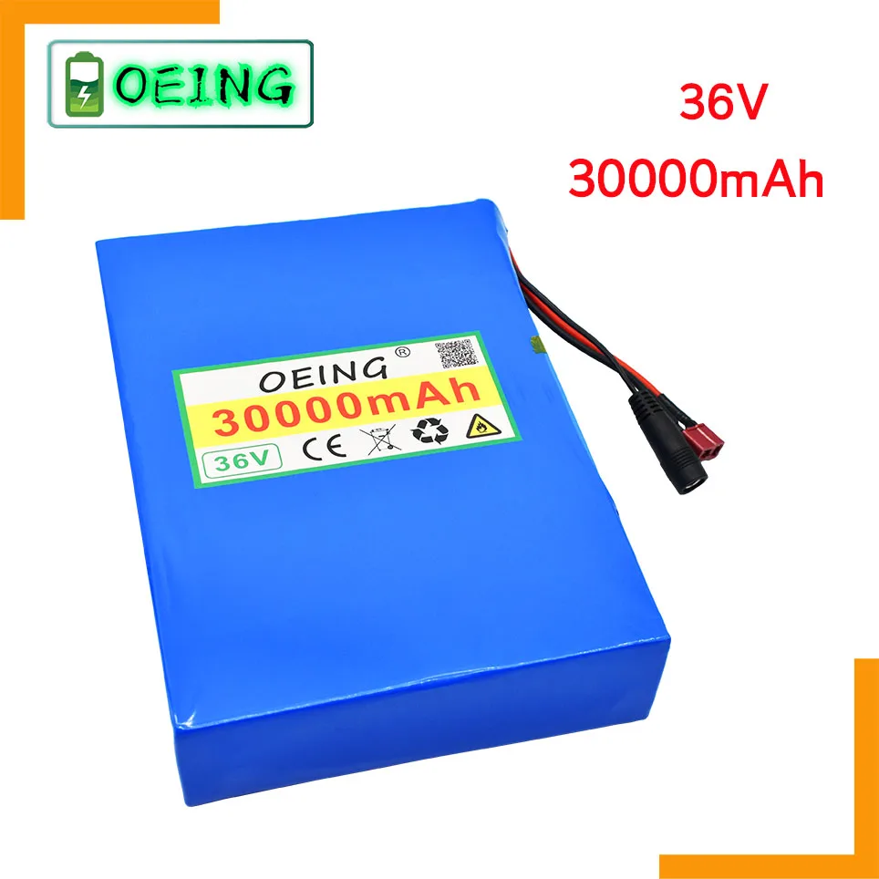 

2021 NEW 36V battery 10S4P 30000mah 18650 Li ion battery pack is suitable for eBike electric vehicles bicycles and motorcycles