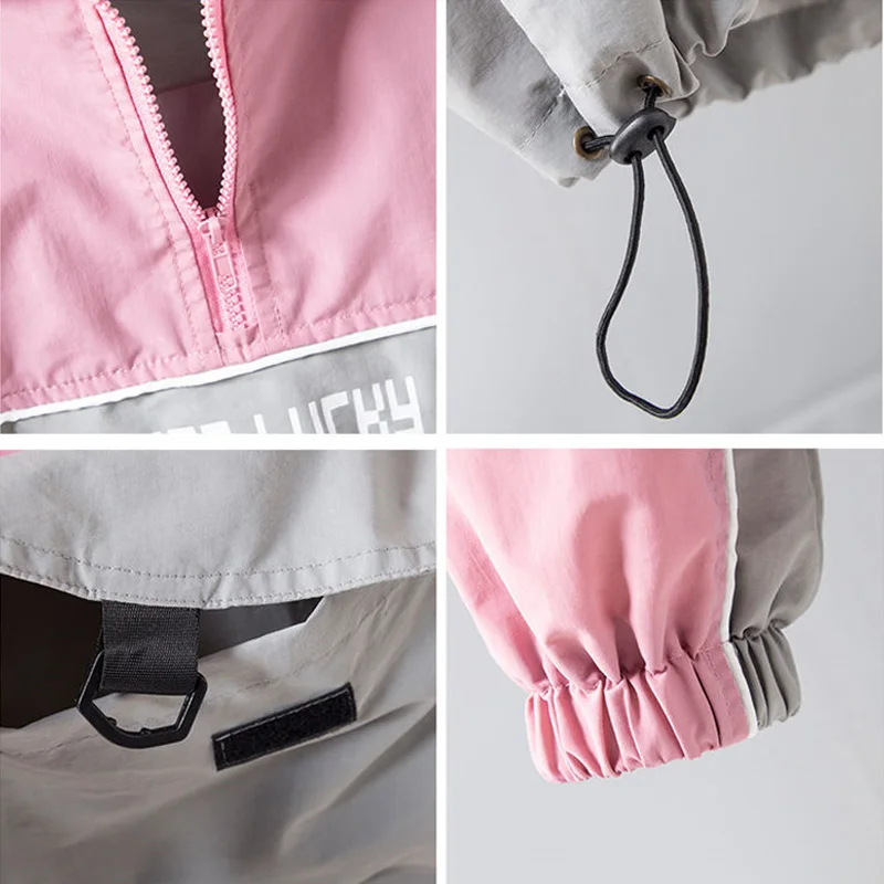 

Women's Hoodie Sweatshirts Fashion 2020 Long Sleeve Casual Oversize Ladies Pullovers Pocket Hooded Jacket Streetwear Tops P727