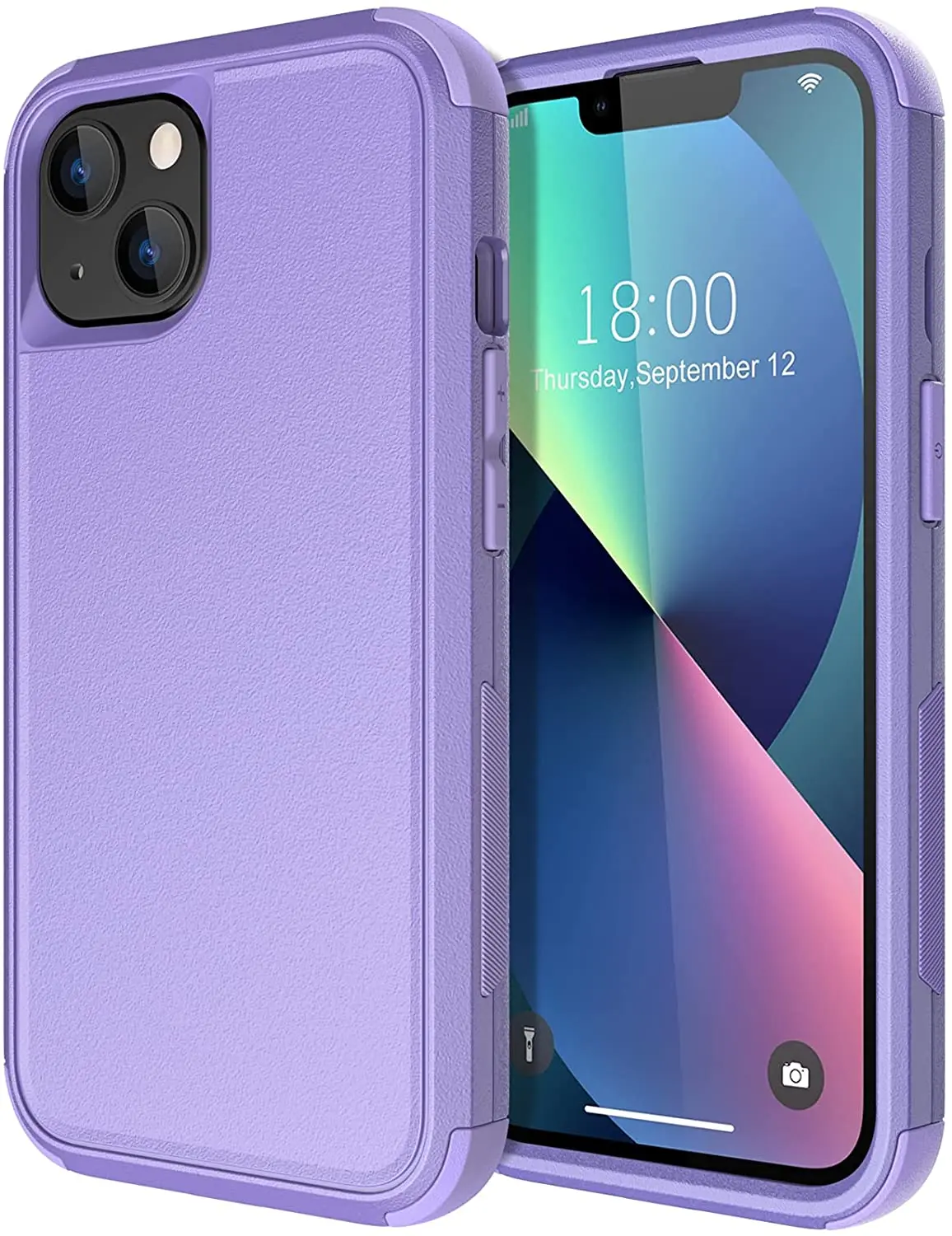 

Diverbox for iPhone 13 Case [Shockproof] [Dropproof] [Dust-Proof],Heavy Duty Protection Phone Case Cover for Apple iPhone 13