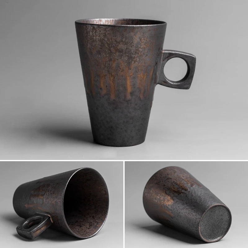 Style B(1 Mugs) LUWU в японском стиле фарфоровые чашки винтажные кофейные чашки китайские кофейные кружки Посуда для напитков - Цвет: Style B(1 Mugs)