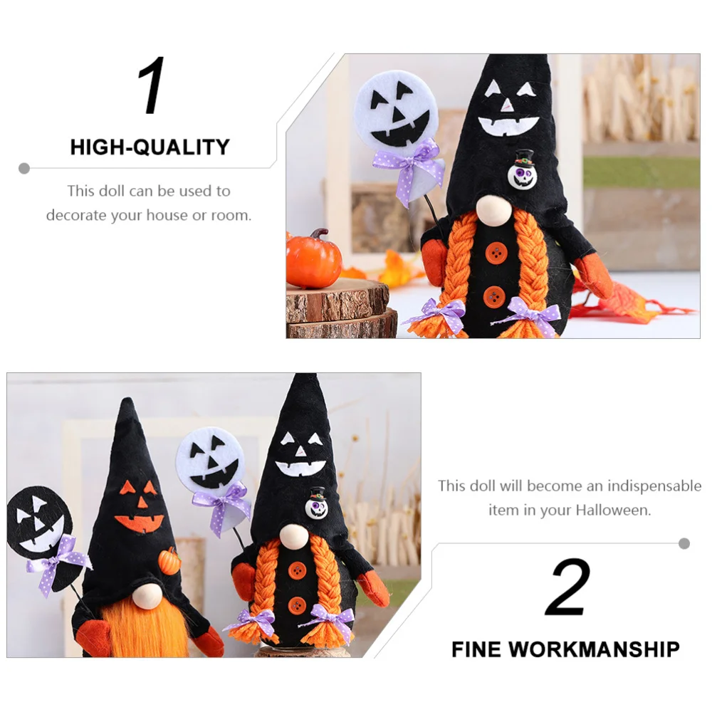 

1Pc Doll Adornment Decorative Dolll Gnome Doll Ornament for Festival