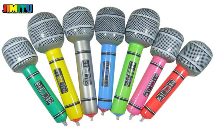 1 шт. необычный инструмент надувные игрушки Гитара микрофон радио надувная