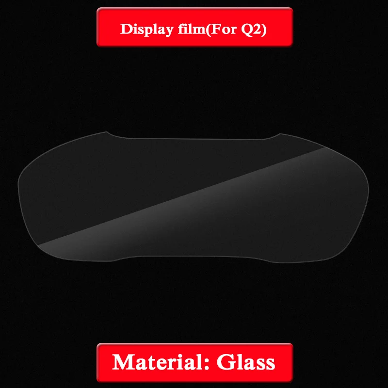 

Car Styling GPS Navigation Screen Glass Protective Film Sticker For Audi Q2 2017-Present Dashboard Display Film Auto Access