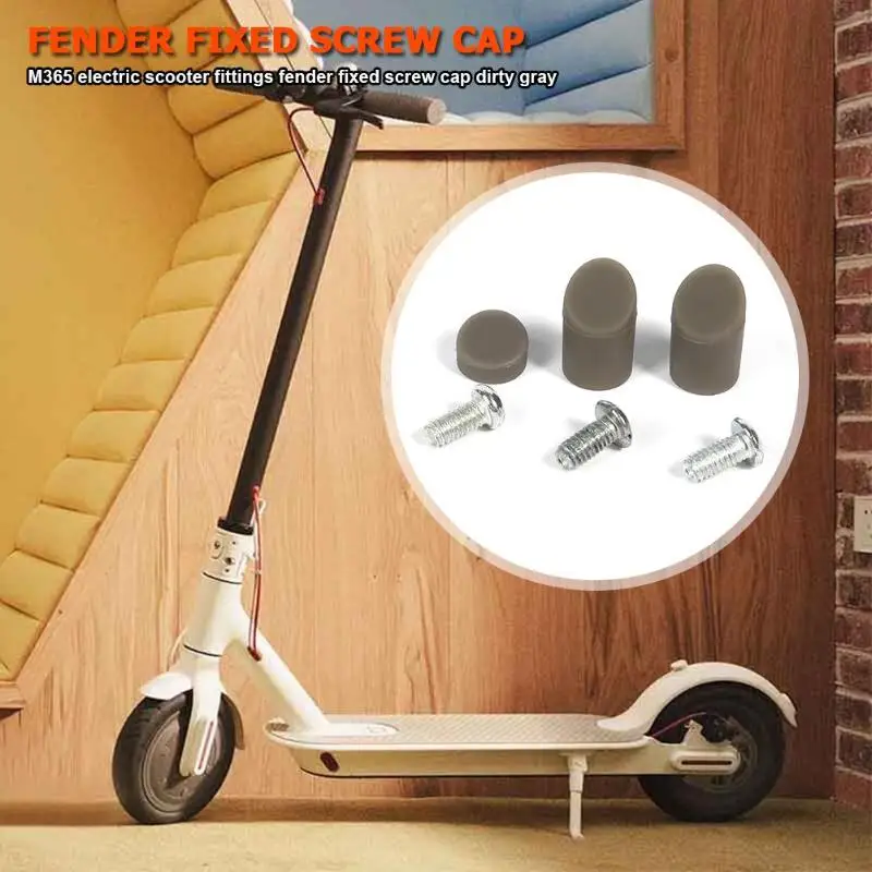 3 шт. скутер задняя крыло винты резиновый колпачок Электрический винт разъем