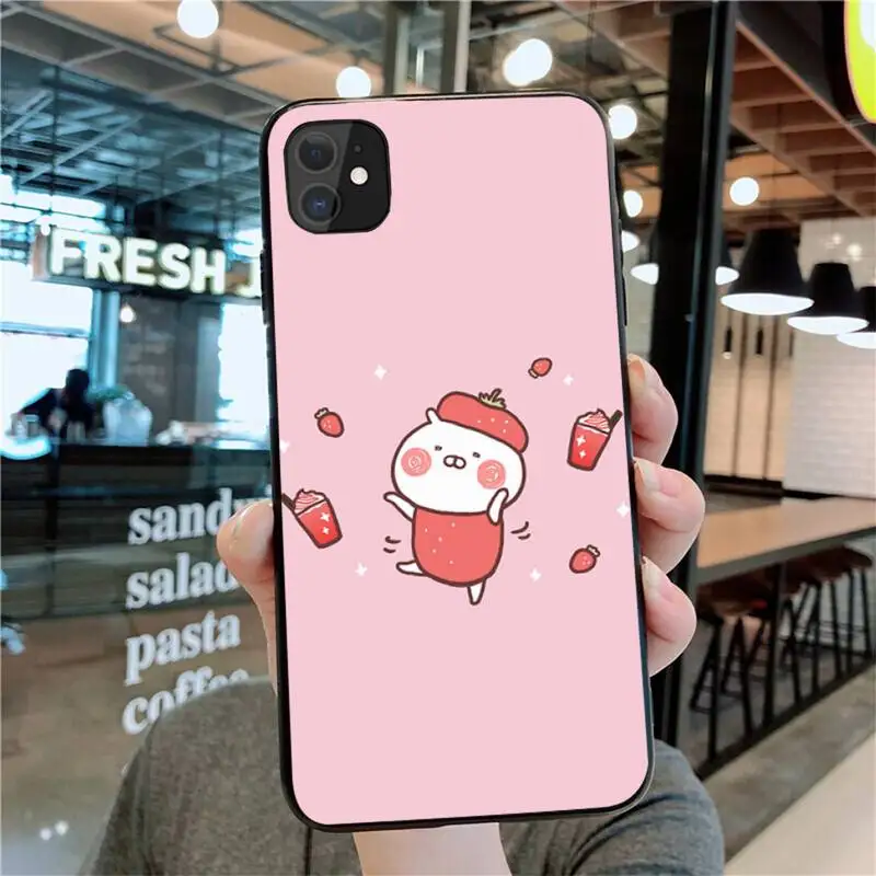 

Dabieshu Cute cartoon USAMARU sakumaru Painted Phone Case for iPhone 11 pro XS MAX 8 7 6 6S Plus X 5S SE 2020 XR case