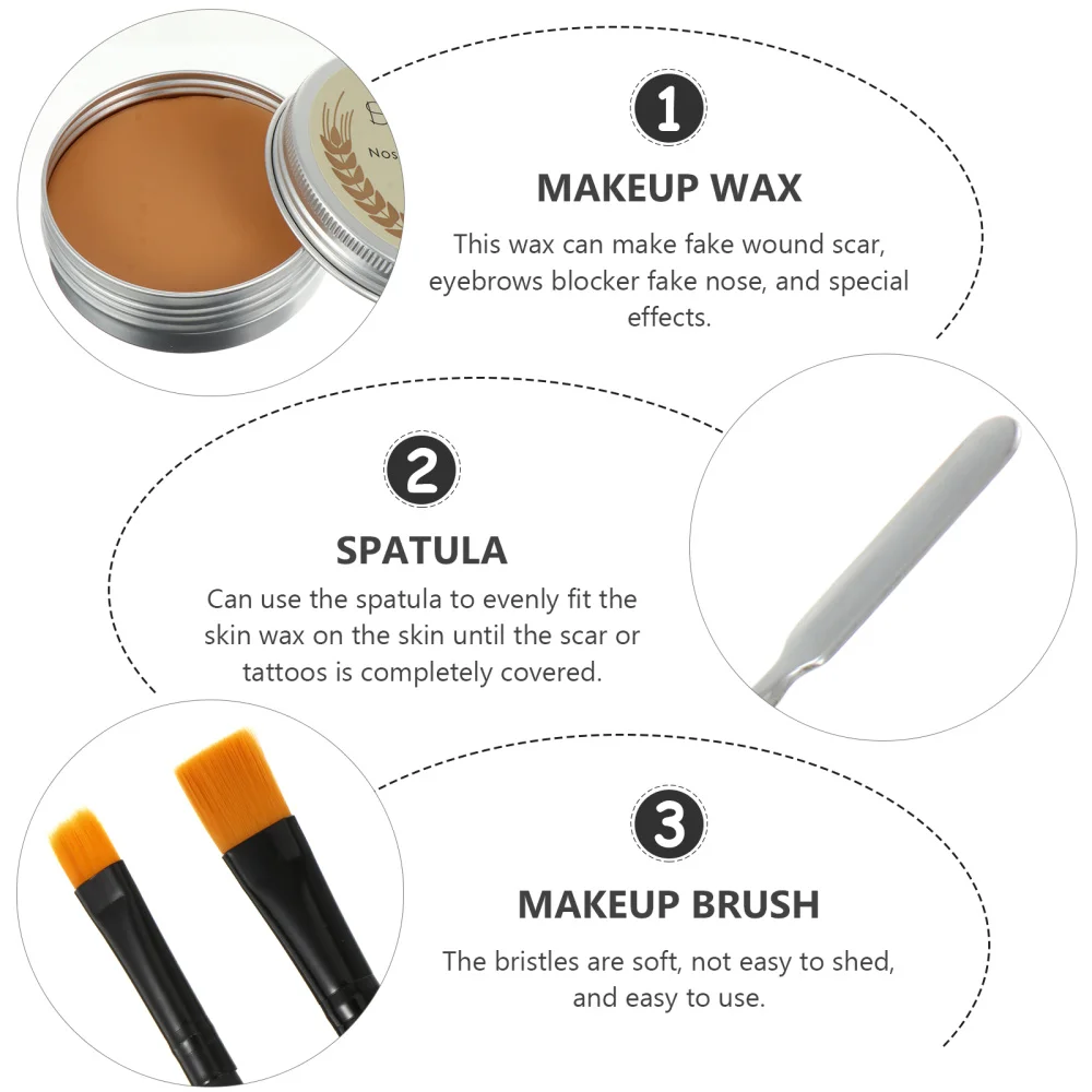 4 шт. шпатель для нанесения искусственного шрама на кожу| |