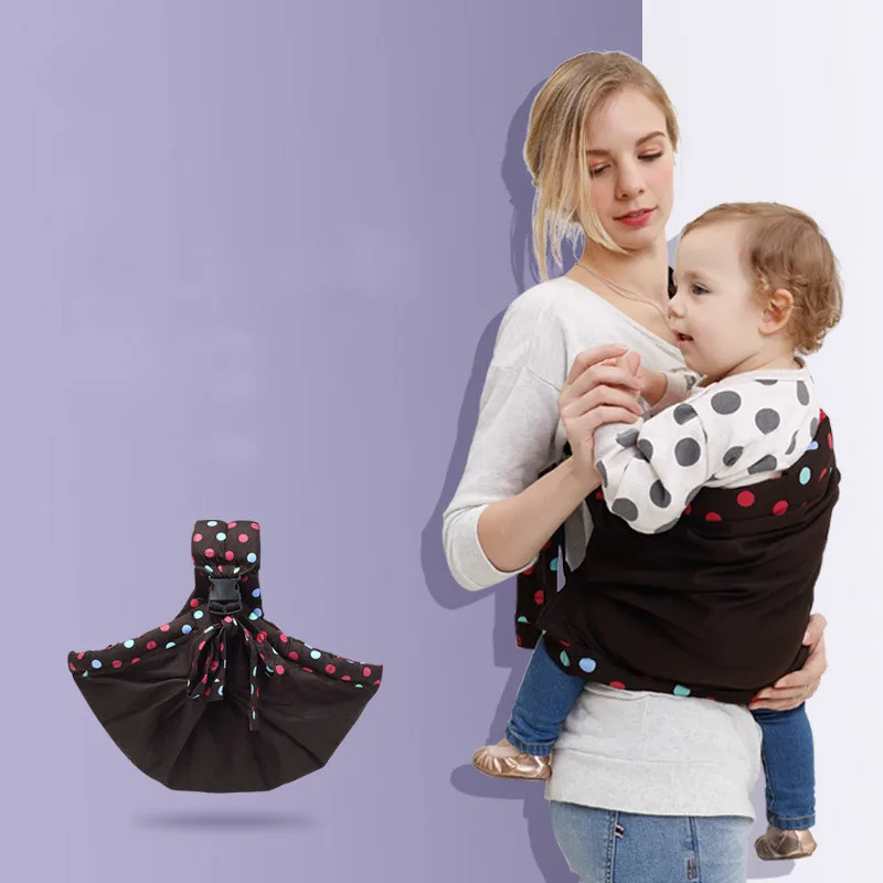 0-2 years cotton baby wrap carrier ring sling baby carrier multifunctional newborn sling Front cross-carrying bag baby carrier