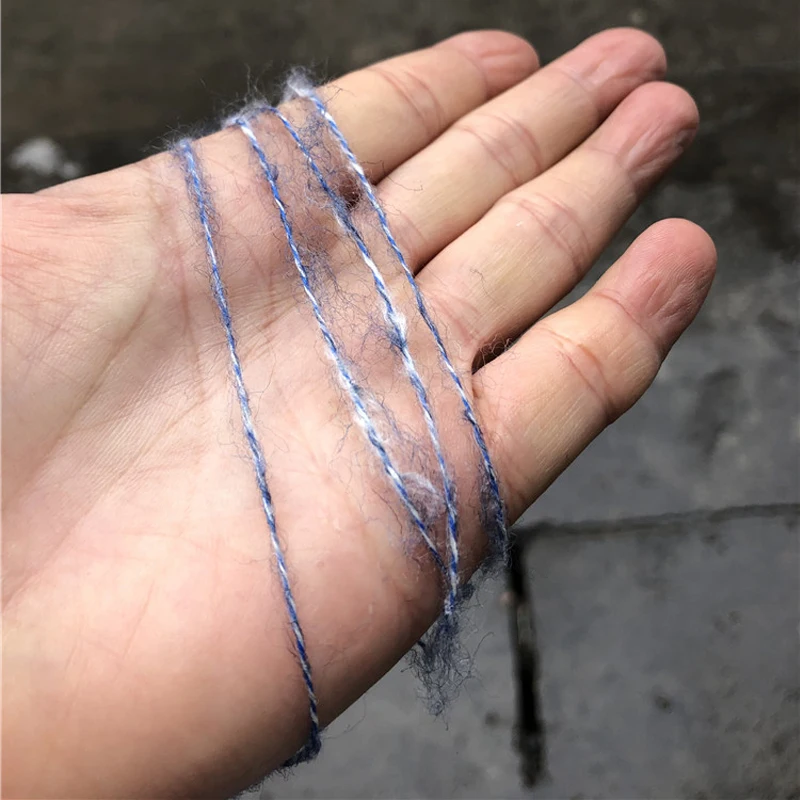 Limited 500g синего джинсового цвета натуральные Мягкие плюшевые мохер Акрил