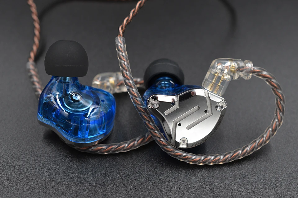 KZ ZS10 Pro металлическая гарнитура 4BA+ 1DD Hybrid 10 драйверов HIFI бас наушники в ухо монитор наушники Спорт шумоподавление наушники