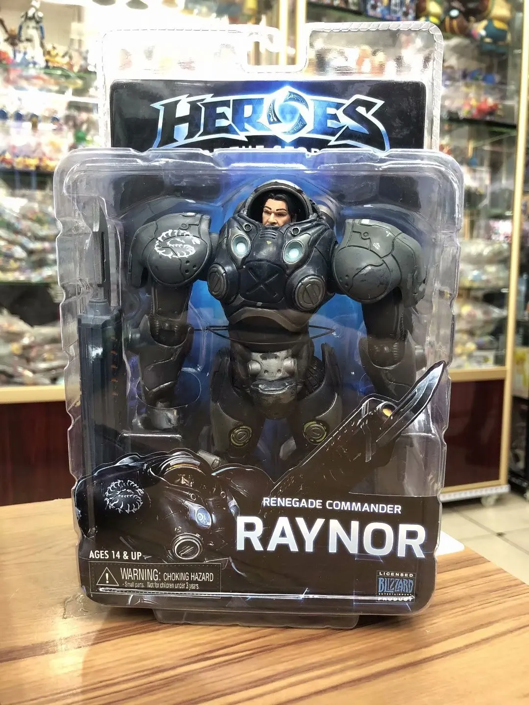 NECA &quotHeroes Of The Storm&quot фигурка ренегата коммандер райнор фигурки из ПВХ