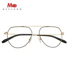 Очки Meeshow мужские и женские по рецепту Оправа очков из титанового сплава, оптические очки в оправе, летние очки для близоруких