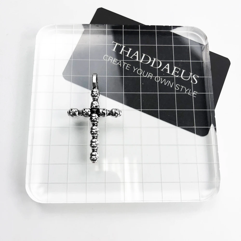 Кулон в виде Черепов Крест 2019 брендовые новые модные религиозные украшения