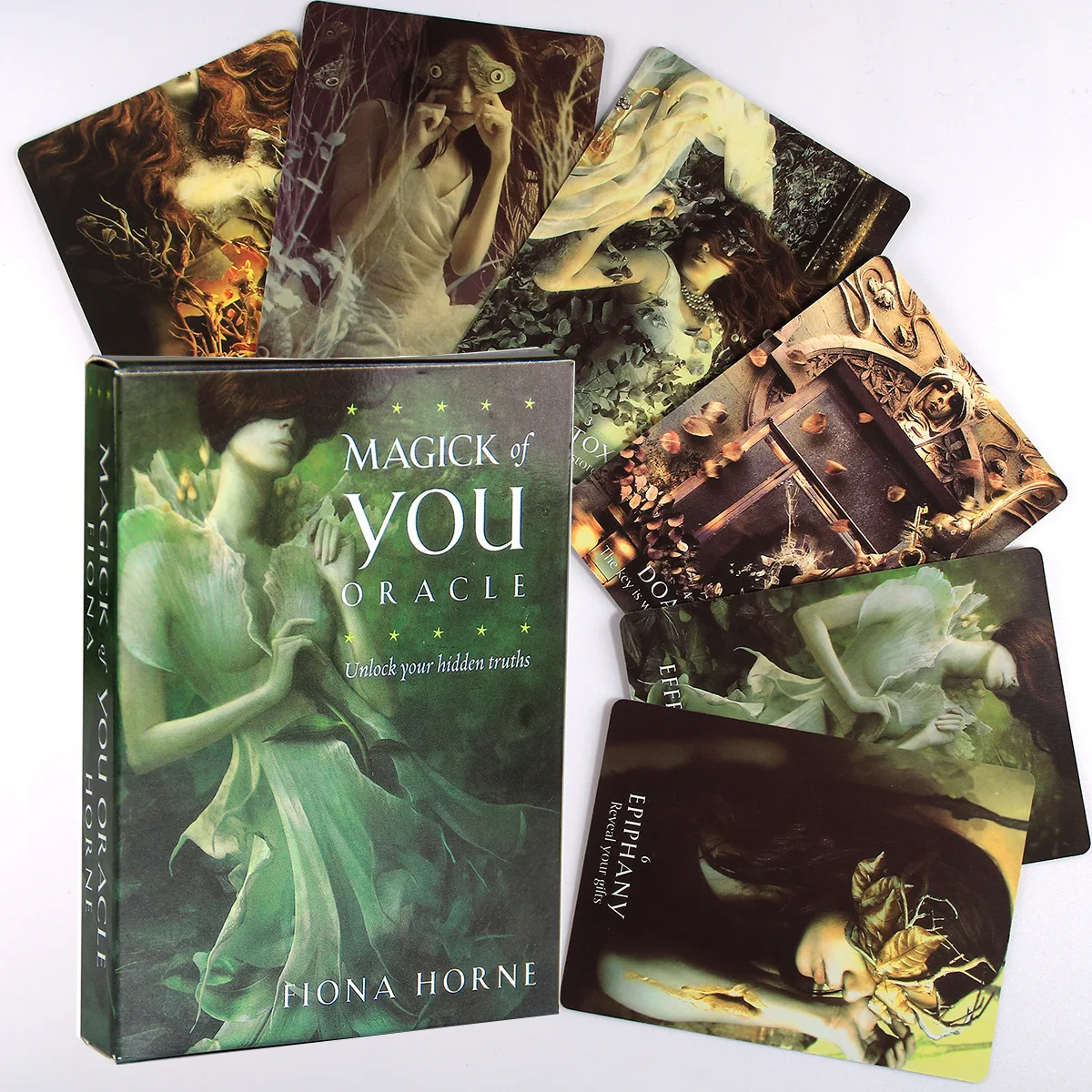 

Карты Magick of You Oracle, Разблокируйте свои скрытые истины, Rockpool, Оракул, серия карт Таро для гадания, Таро колода, настольная игра, подарок