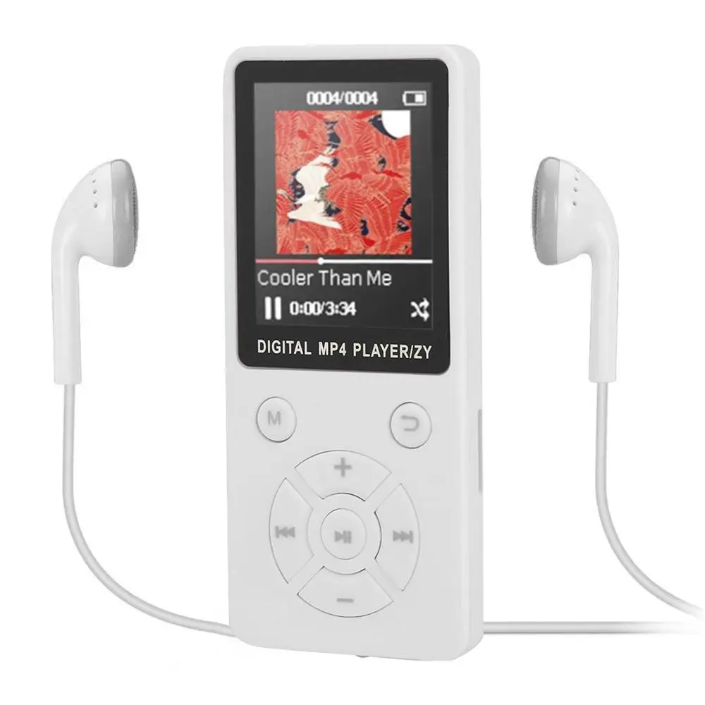 White Портативный MP3 Vedio плеер bluetooth MP3 плеер цветной экран FM Радио Видео игры фильм с FM/запись дропшиппинг# G - Цвет: White