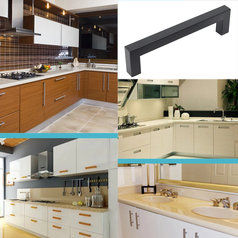 Кухонный шкаф легко установить с винты из нержавеющей стали ручки для шкафов