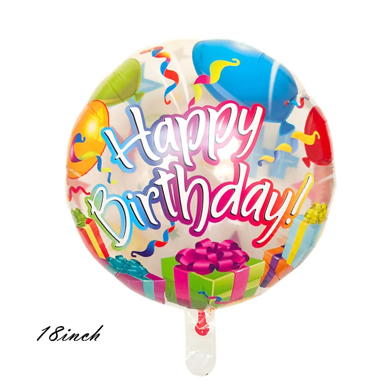 Мульти-рисунки 18-дюймовый Круглый фольгированный шар фотография на день