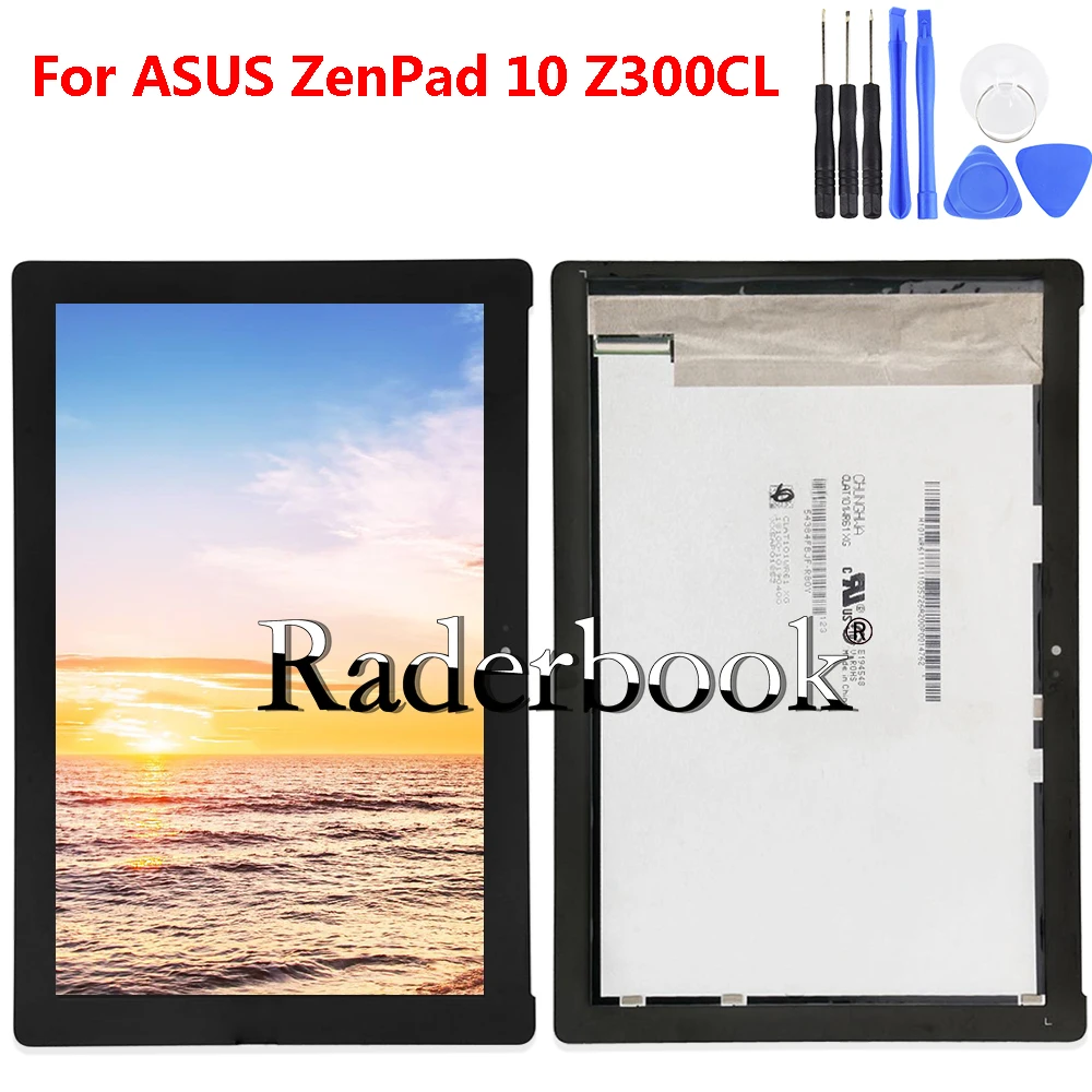 10.1' Inch'' LCD Display + Touch Screen Digitizer Glass Assembly For Asus Z300CL  Tablet Pc Parts