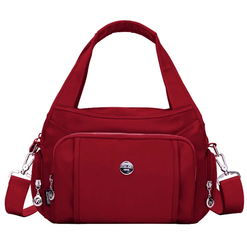 Водонепроницаемая нейлоновая сумка на плечо с несколькими карманами|Сумки