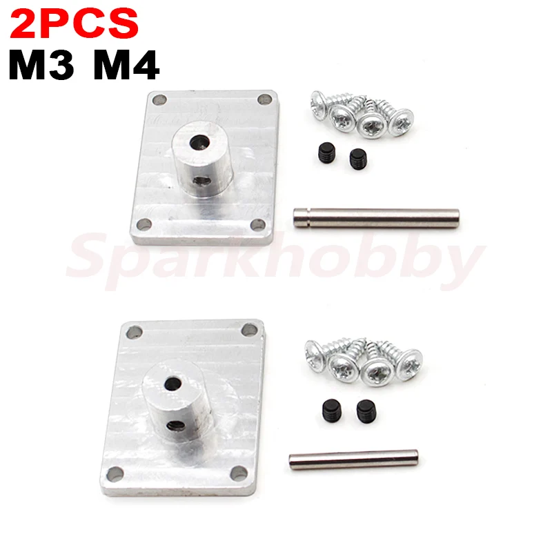 2 шт m3 3 мм m4 4 мм алюминий опор шасс