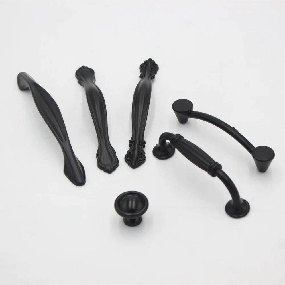 KK & FING ручки для шкафов из алюминиевого сплава кухонного шкафа ящиков аксессуары