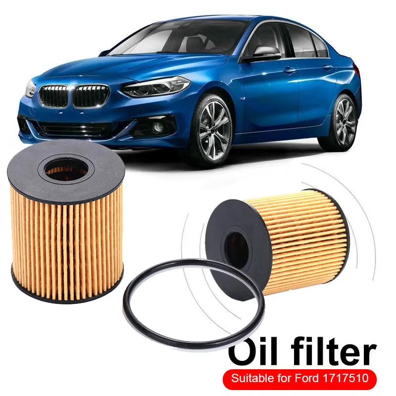 Авто масляный фильтр Запчасти для автомобиля Замена Гладкий 1717510 6C1Q 6744 BA