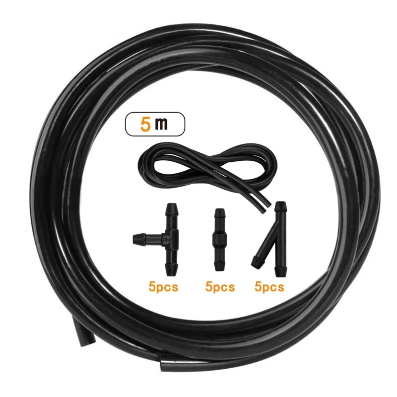 

2022 New 5m Windshield Washer Hose Repair Kit Auto Hose Universal Windshield Washer Hose