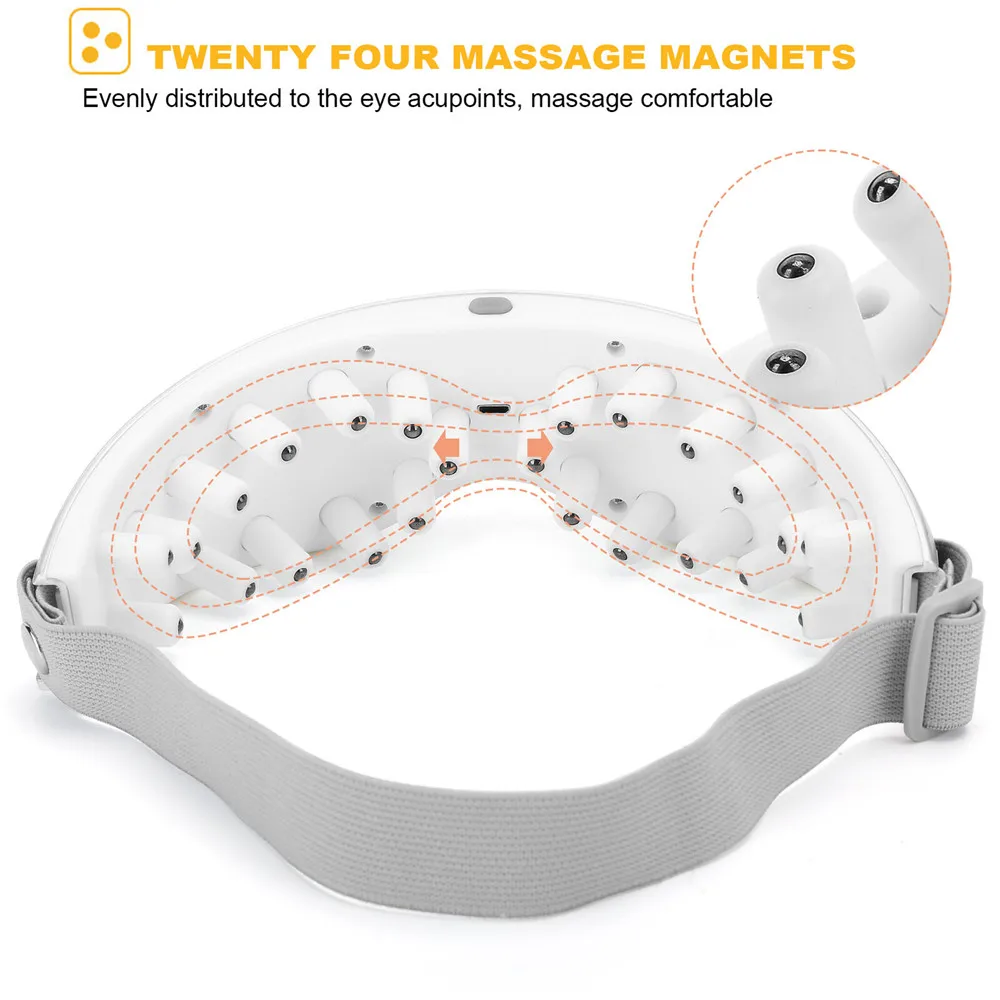 

Electric Eye Massager Eyesight Recovery Vibration Eye Care Device For Relieve Fatigue Eye Strain Dark Circles Eye Bags Dry Eye