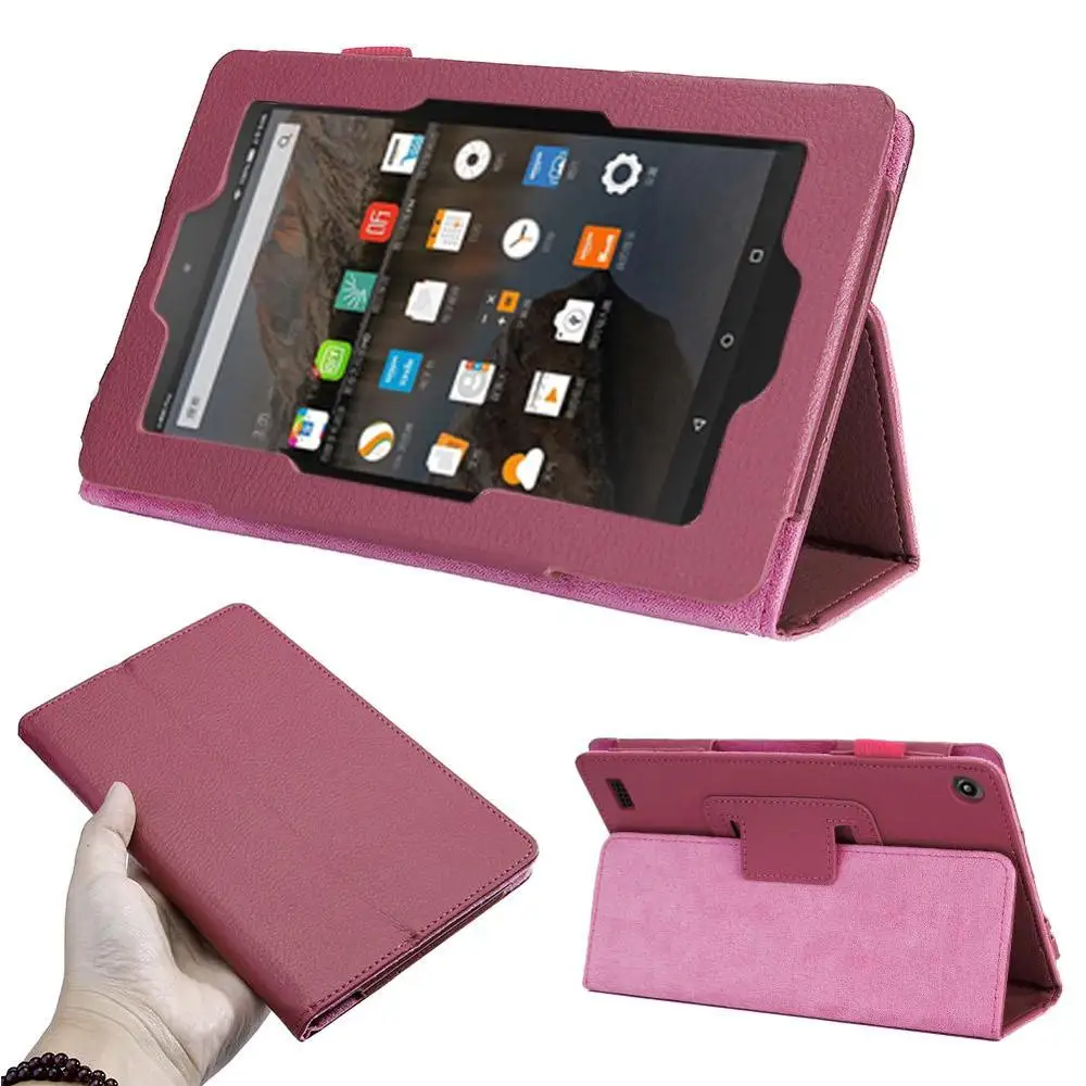 Для Amazon Fire 7 2015 планшет Магнитная Кожаная подставка чехол умный кожаный защитный |