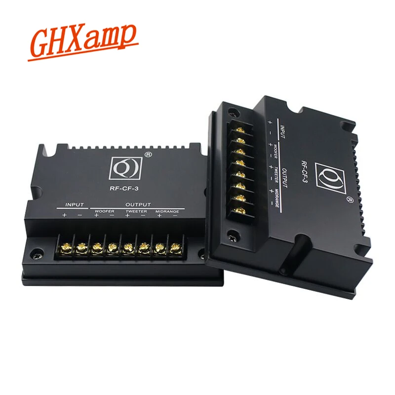 Média de Áudio para Carro Divisor de Frequência 500hz e 3.5khz Ghxamp-pinça Vias Peças 200w 3 2