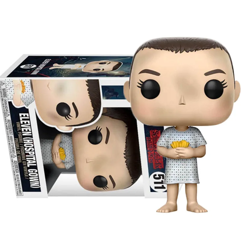 ТВ странные вещи поп фигурка игрушки Eleven (больничное платье) #511 Фигурки детские