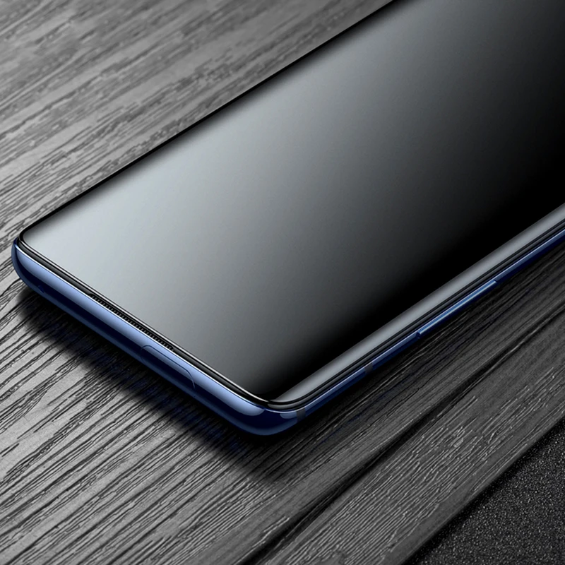 Lamorniea 3D Анти шпионское закаленное стекло для Vivo Nex 3 УФ Защита экрана 100D полный