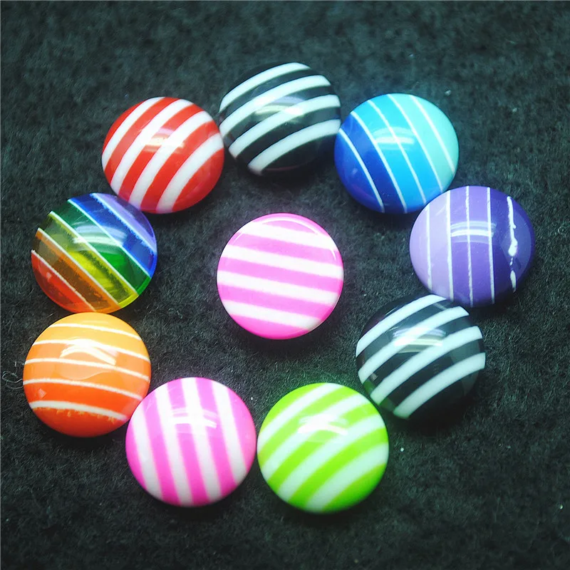 

50PCS Hot Resin Cabochons No Hole Size 12MM New Bright Colors For Fashion Jewelry Making DIY BEADS FINDINGS NO HOLE FREE SHIPPIN