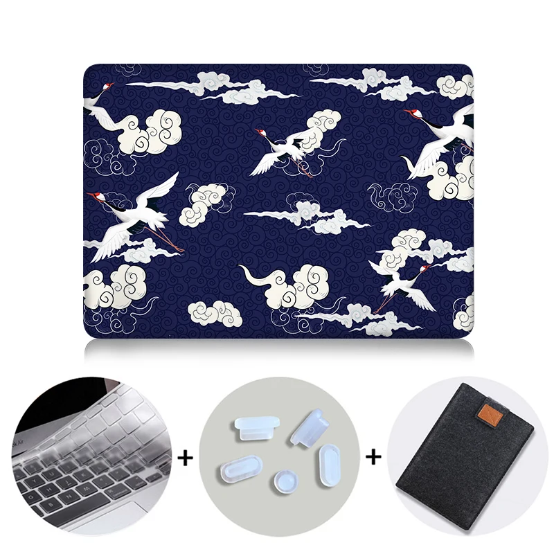 Чехол MTT для ноутбука Macbook Air Pro retina 11 12 13 15, жесткий чехол с сенсорной панелью для mac book Pro 13,3, 15,4 дюймов, сумка для ноутбука - Цвет: MB01