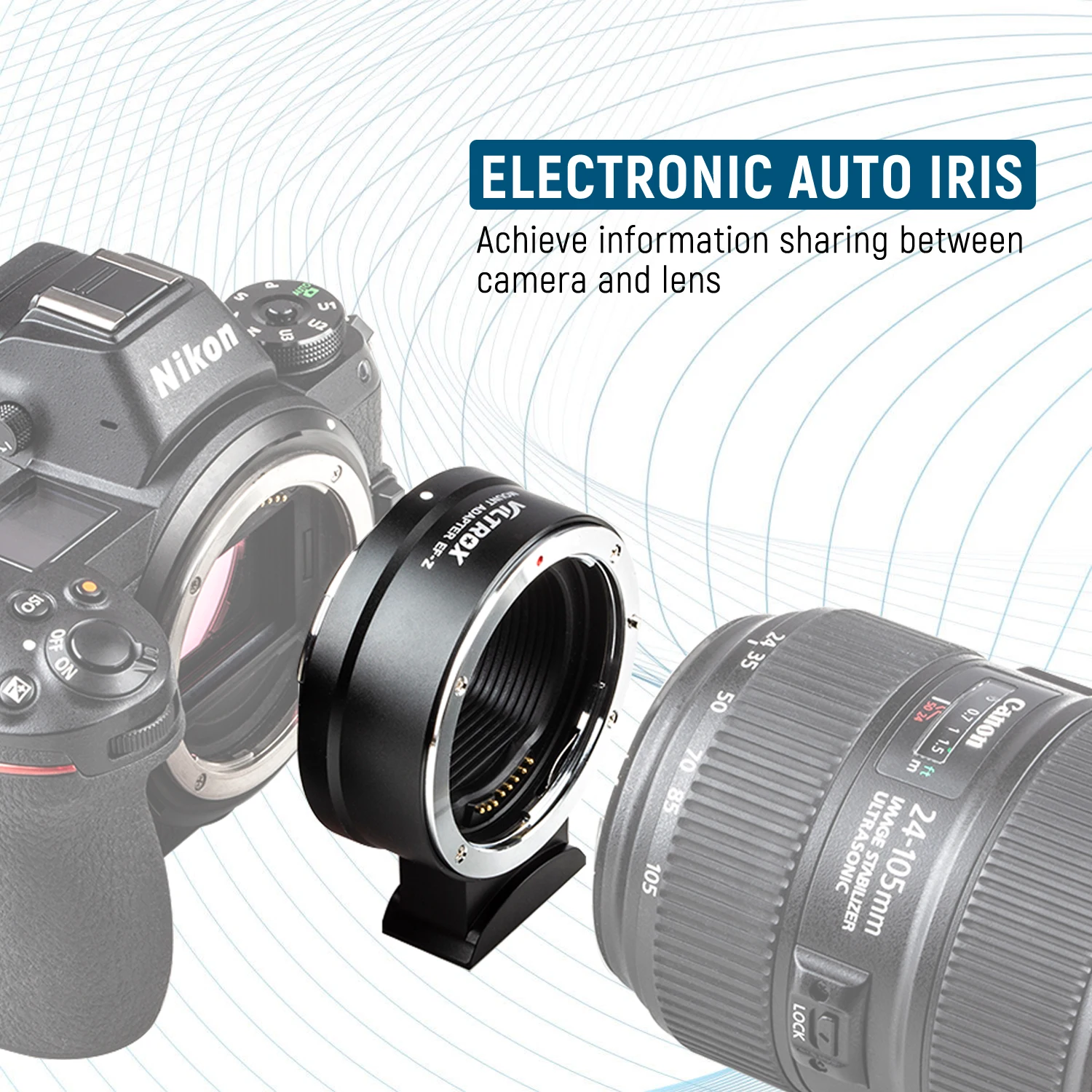 Viltrox EF-Z Z адаптер для крепления объектива с автофокусом полная Рамка Canon EF EF-S