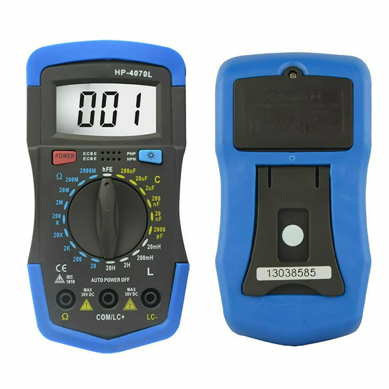 Индуктивный тестер RLC Meter индуктивность емкость сопротивление Multimeter Ohm |