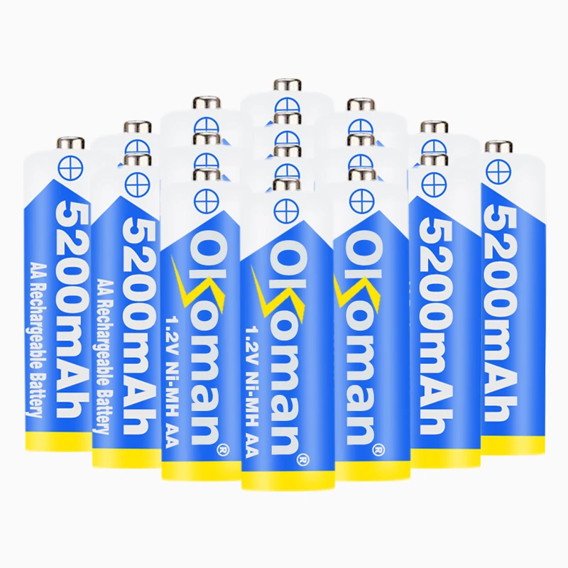 Новинка 100% предварительно заряженные никель-металлогидридные аккумуляторы 1 2 в