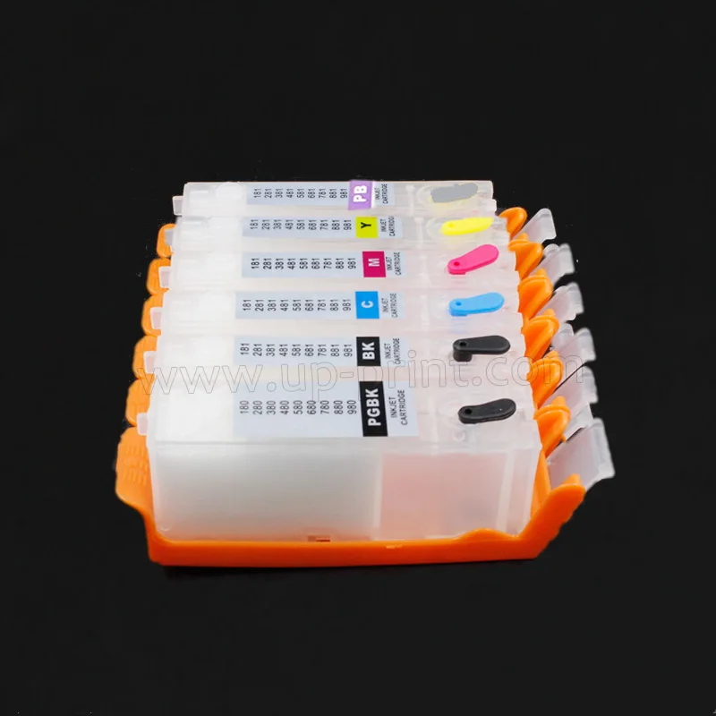 UP PGI-480 PGI480 CLI481 XXL пустой многоразовый картридж для canon TR7540 TR8540 TS6140 TS8140 TS9140 принтера