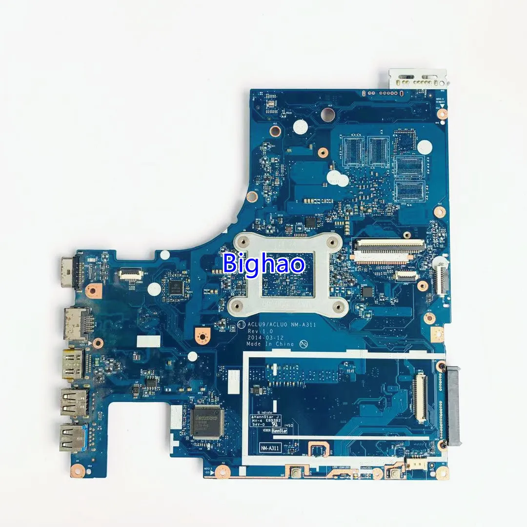 

For Lenovo G50-30 Laptop Motherboard ACLU9/ACLU0 NM-A311 N3530/N3540 CPU DDR3 820M 1GB 100% tested