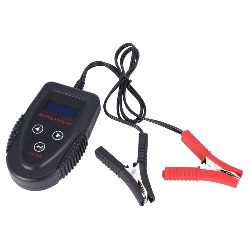 

Car Battery Tester 12V Multi-Language Digital EFB AGM GEL WET Automotive Battery System Analyzer for Car Motorcycle