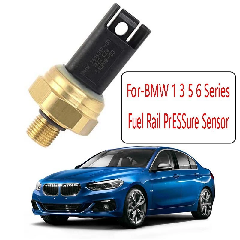 

Car Low Pressure Fuel Injection Pipe Sensor 13537547883 for-BMW Fuel Rail Pressure Sensor
